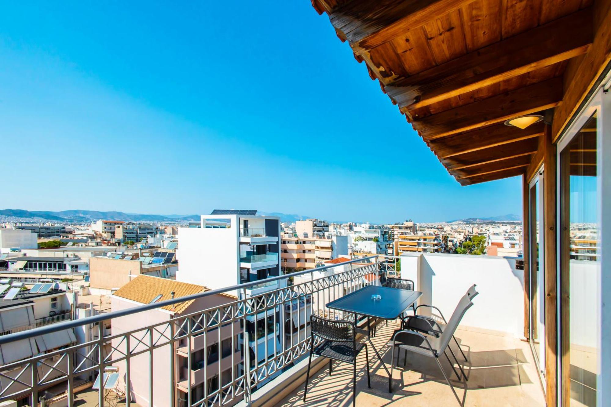 Lis153 By Smart Cozy Suites - Top Floors With Amazing City View - Available 24Hr Athens Exterior photo